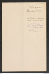k.k. naturhistorisches Hofmuseum, Intendanzakten 1885-1896 (Hauer), Aktenzahl Z.618/1891, Seite 4